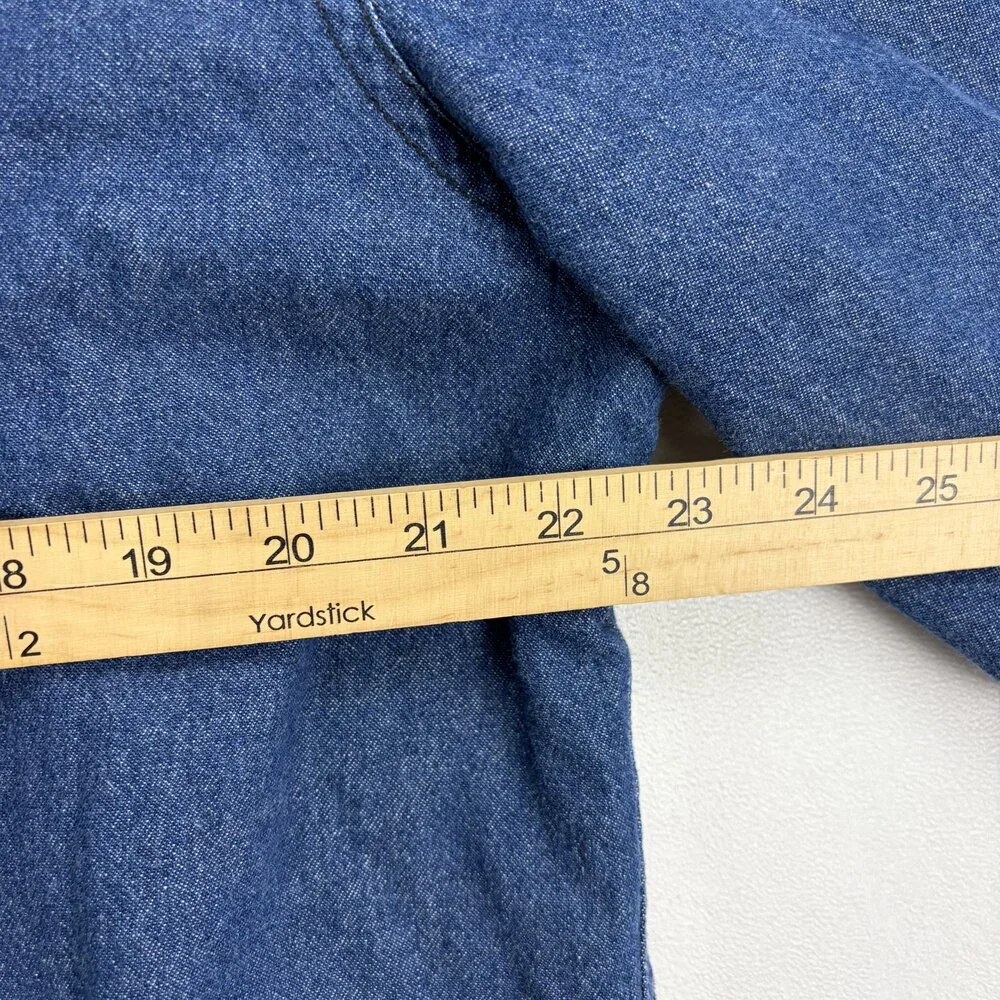 Canyon‎ Guide Outfitters Lined Denim Jean Jacket XL